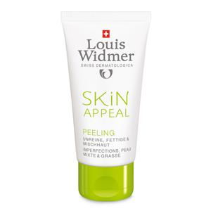 Louis Widmer Skin Appeal Peeling Zonder Parfum Tube 50ml