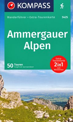 Wandelgids 5425 Kompass Wanderführer Ammergauer Alpen | Kompass