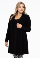 Yoek Blazer long | Zwart | Maat 58/60