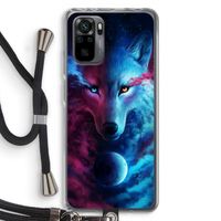 Where Light And Dark Meet: Xiaomi Redmi Note 10 Pro Transparant Hoesje met koord