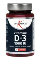 Lucovitaal Supplementen - D3 25mcg Vitamine - 60 capsules