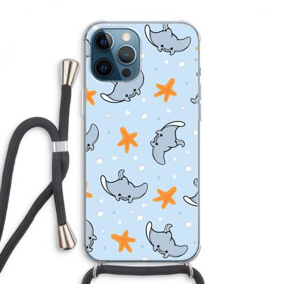 Manta: iPhone 12 Pro Max Transparant Hoesje met koord