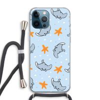 Manta: iPhone 12 Pro Max Transparant Hoesje met koord