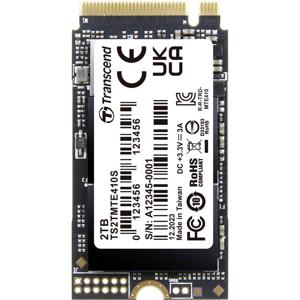 Transcend 2 TB PCIe SSD harde schijf PCIe NVMe 4.0 x4 Retail TS2TMTE410S