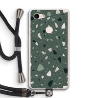 Terrazzo N°19: Pixel 3 XL Transparant Hoesje met koord