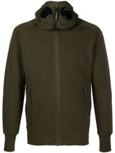 C.P. Company hoodie Goggle en polaire - Vert