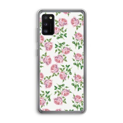 Kleine roosjes: Samsung Galaxy A41 Transparant Hoesje