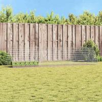 Konijnenkooi Zilver 215 x 100 x 85 cm Gegalvaniseerd staal