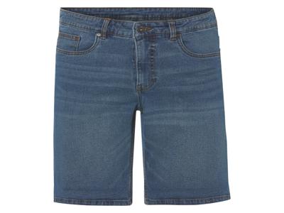 LIVERGY Korte heren broek (Blauw, 50)