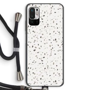 Terrazzo N°14: Xiaomi Redmi Note 10 5G Transparant Hoesje met koord