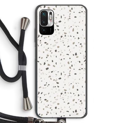 Terrazzo N°14: Xiaomi Redmi Note 10 5G Transparant Hoesje met koord