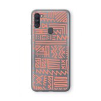 Marrakech Pink: Samsung Galaxy A11 Transparant Hoesje Marrakech Pink: Samsung Galaxy A11 Transparant Hoesje
