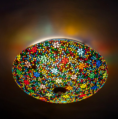 Plafonniere Hudat multi-colour in 2 maten