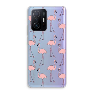 Anything Flamingoes: Xiaomi 11T Pro Transparant Hoesje