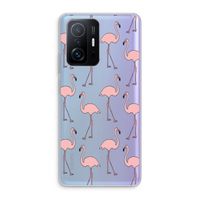 Anything Flamingoes: Xiaomi 11T Pro Transparant Hoesje