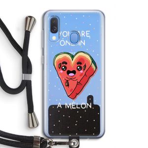 One In A Melon: Samsung Galaxy A40 Transparant Hoesje met koord