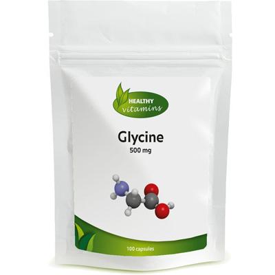 Glycine | 100 capsules ⟹ Vitaminesperpost