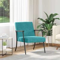 Fauteuil Turquoise 59 x 75 x 78 cm Fluweel