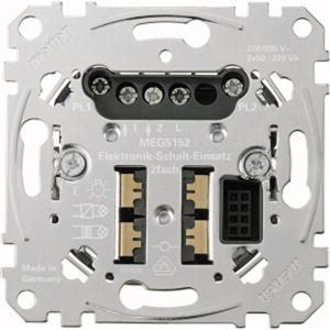 Merten MEG5152-0000 Elektronisch schakelgebruik Inzetstuk System M, System plat, AquaDesign 1 stuk(s)