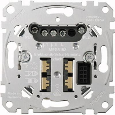 Merten MEG5152-0000 Elektronisch schakelgebruik Inzetstuk System M, System plat, AquaDesign 1 stuk(s)