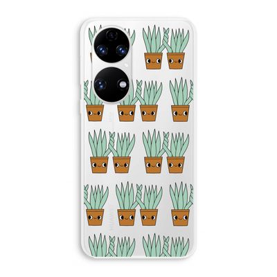 Sansevieria: Huawei P50 Transparant Hoesje