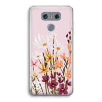 Painted wildflowers: LG G6 Transparant Hoesje