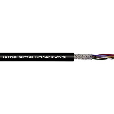 LAPP 31362/100 Datakabel UNITRONIC® Li2YCYv (TP) 4 x 2 x 0.5 mm² Zwart 100 m