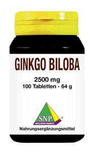 Ginkgo biloba 2500 mg