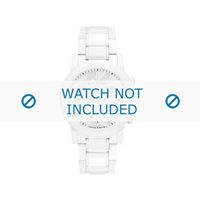Horlogeband Burberry BU9080 Keramiek Wit 20mm