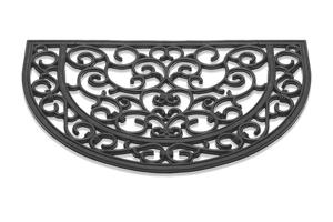 Deurmat Antiek halfrond rubber 40x60cm