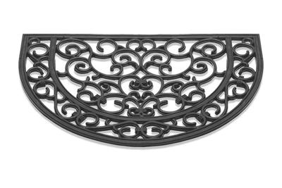 Deurmat Antiek halfrond rubber 40x60cm