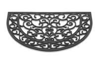 Deurmat Antiek halfrond rubber 40x60cm