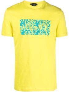 Versace t-shirt à logo imprimé - Vert