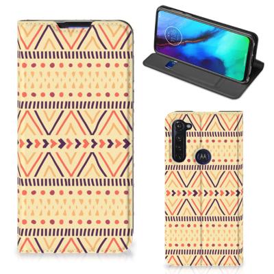 Motorola Moto G Pro | Hoesje met Magneet | Aztec Yellow