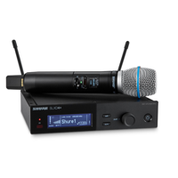 Shure SLXD24+E/B87A Draadloze Beta87A microfoon set