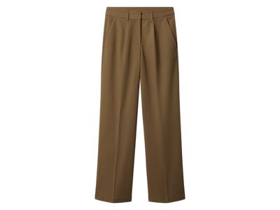 esmara Dames broek - Wide leg (Olijfgroen, 46)