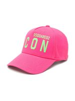 DSQUARED2 KIDS casquette à logo Icon - Rose