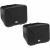 DAP Xi-3 4 inch installatiespeaker zwart (set van 2)