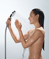 Hansgrohe Croma Select S 3 standen handdouche waterbesparend chroom - thumbnail