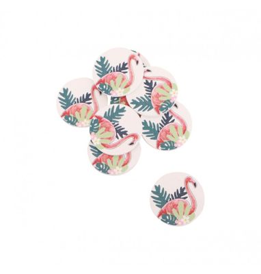 Flamingo Tafelconfetti (12st)
