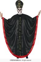 Satantische Kardinaal Kostuum Zwart/Rood