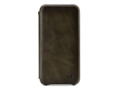 Senza Senza Desire Skinny Leather Wallet Apple iPhone X/Xs Burned Olive