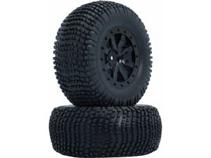 VTEC 1/10 pre-glued tire (2pcs) - S10 SC