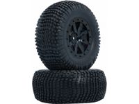 VTEC 1/10 pre-glued tire (2pcs) - S10 SC - thumbnail