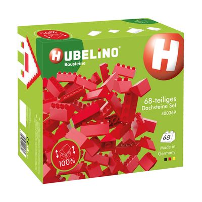 Hubelino dakpannenset bouwblokjes, 68dlg.