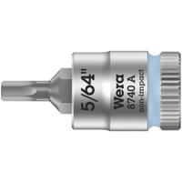 Wera 8740 A 05003380001 Inbus Dopsleutel-bitinzet 5/64 1/4 (6.3 mm)