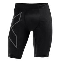 2XU Light Speed Compression Shorts Black/Black Reflective Heren