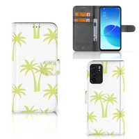 OPPO Reno6 5G Hoesje Palmtrees