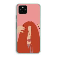 Woke up like this: Google Pixel 5a 5G Transparant Hoesje Woke up like this: Google Pixel 5a 5G Transparant Hoesje