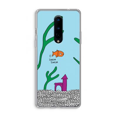 Aquarium: OnePlus 8 Transparant Hoesje